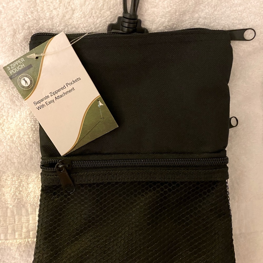 Golf 3 Pocket Zipper Bag